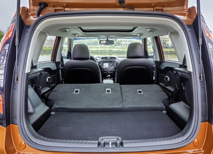2017 Kia Soul Mpv 1.6 CRDi (136 HP) Premium DCT boot space and dimensions