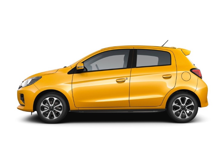 2020 Mitsubishi Space Star Hatchback 1.2 (80 HP) Intense CVT boot space and dimensions