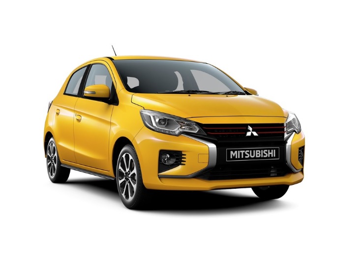 2020 Mitsubishi Space Star Hatchback 1.2 (80 HP) Intense CVT boot space and dimensions