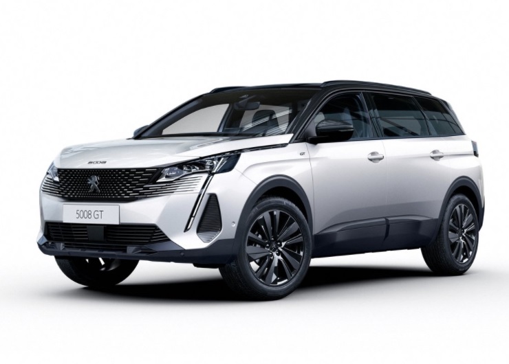 2021 Peugeot 5008 SUV 1.6 PureTech (180 HP) GT EAT boot space and dimensions