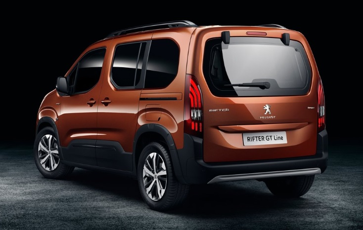 2021 Peugeot Rifter Mpv 1.5 BlueHDI (100 HP) Active Manual boot space and dimensions
