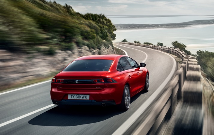 2019 Peugeot 508 Sedan 1.6 (225 HP) GT EAT8 boot space and dimensions