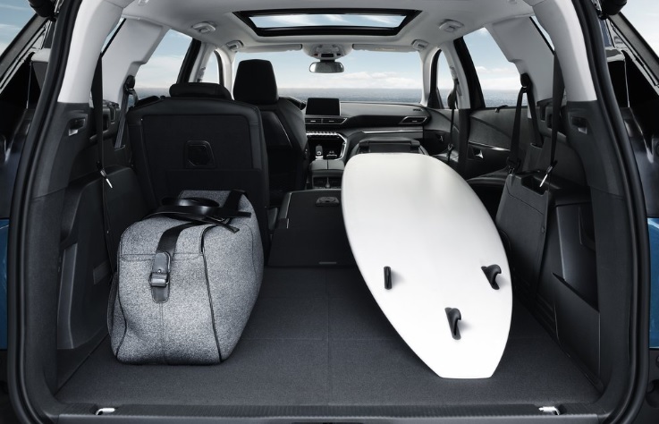 2019 Peugeot 5008 SUV 1.6 PureTech (180 HP) GT Line EAT8 boot space and dimensions