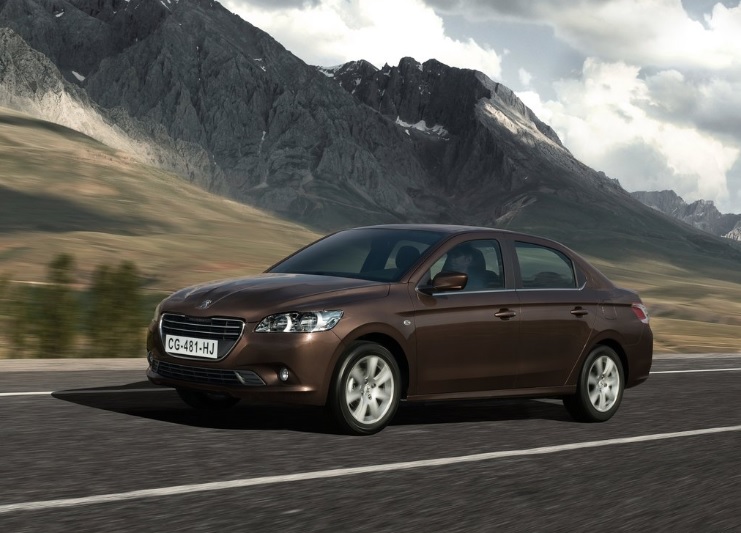 2015 Peugeot 301 Sedan 1.2 (72 HP) Access Manual boot space and dimensions