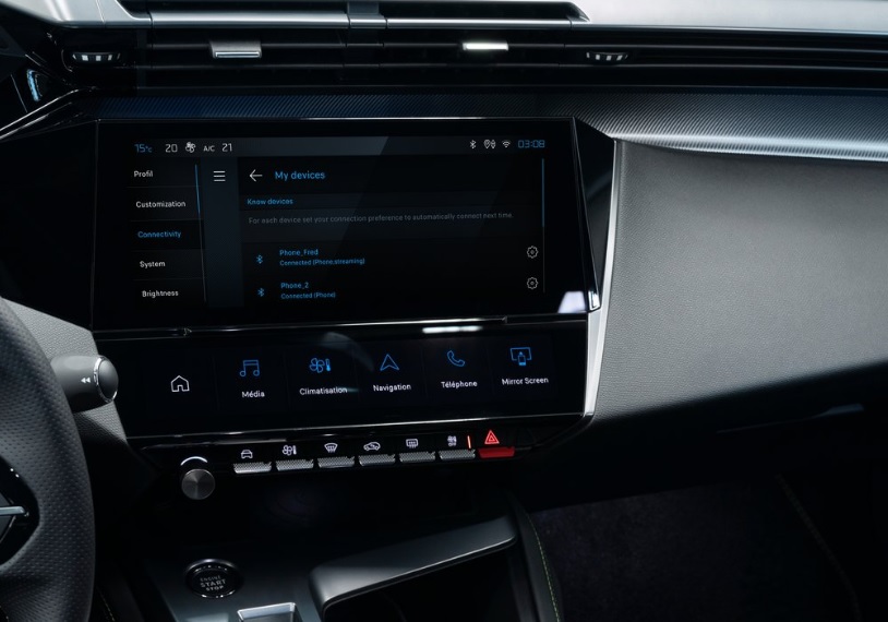 2023 Peugeot 408 SUV 1.2 PureTech (130 HP) Allure EAT boot space and dimensions