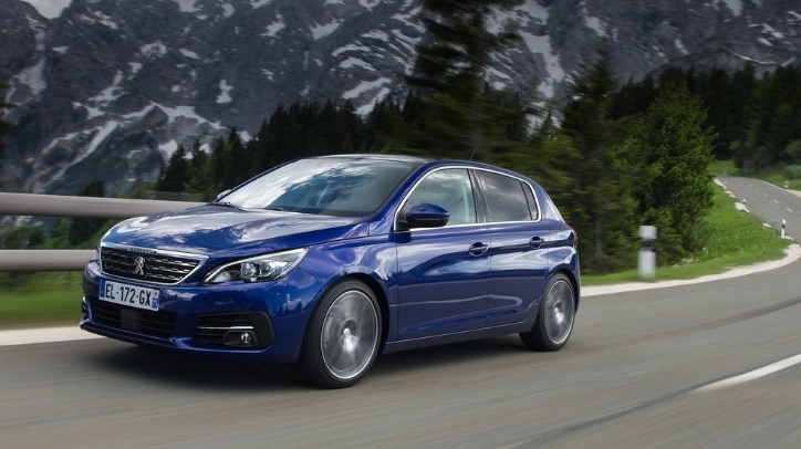2019 Peugeot 308 Hatchback 1.6 BlueHDi (120 HP) GT-Line EAT6 boot space and dimensions
