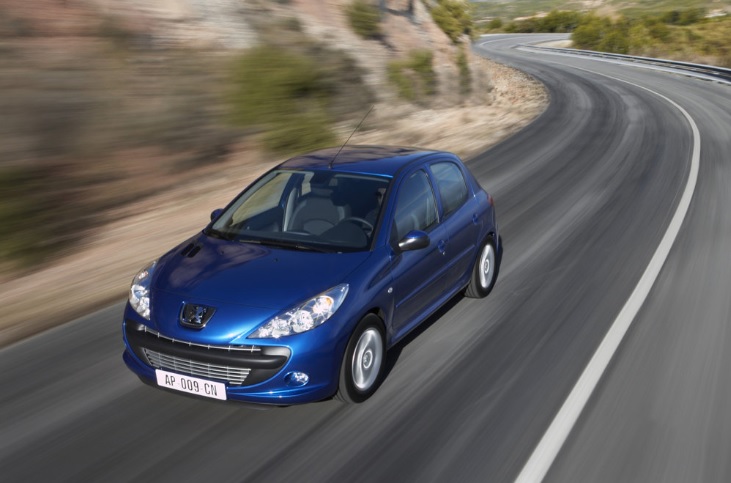2012 Peugeot 206 Plus 1.4 HDi 70 HP Envy Manual Technical Specs