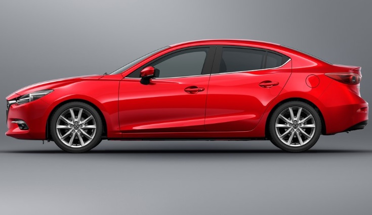 2017 Mazda 3 Sedan 1.5 (120 HP) Motion Manual boot space and dimensions