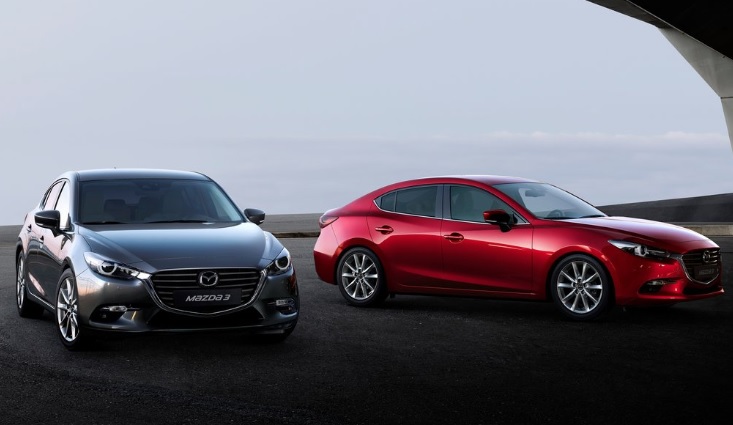 2017 Mazda 3 Sedan 1.5 (120 HP) Motion Manual boot space and dimensions