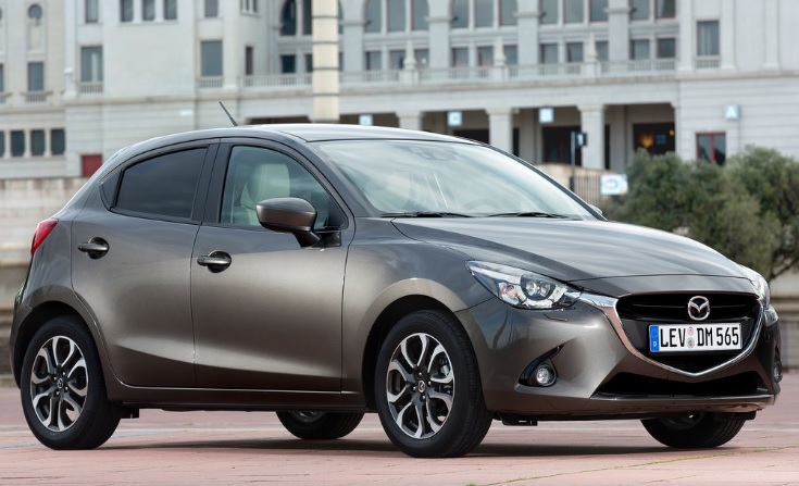 2014 Mazda 2 Hatchback 1.5i (102 HP) Go Manual boot space and dimensions