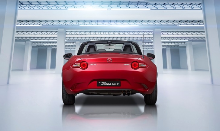 2016 Mazda MX-5 Cabrio 1.5 (131 HP) Motion Manual boot space and dimensions