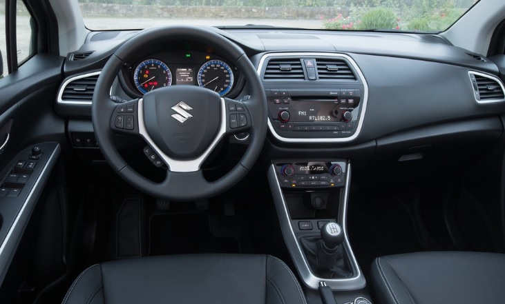 2014 Suzuki SX4 Crossover 1.6 GL 4x2 (120 HP) S-Cross Plus CVT boot space and dimensions