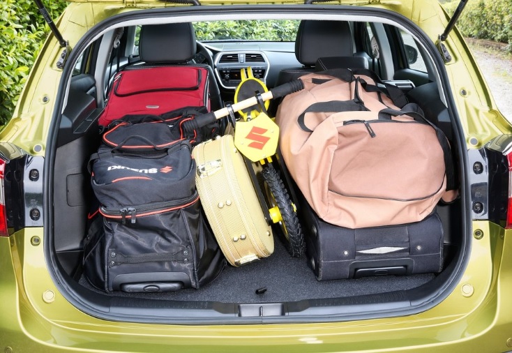 2014 Suzuki SX4 Crossover 1.6 GL 4x2 (120 HP) S-Cross Plus CVT boot space and dimensions