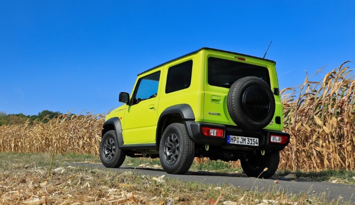2022 Suzuki Jimny SUV 1.5 AllGrip (102 HP) GLX AT boot space and dimensions