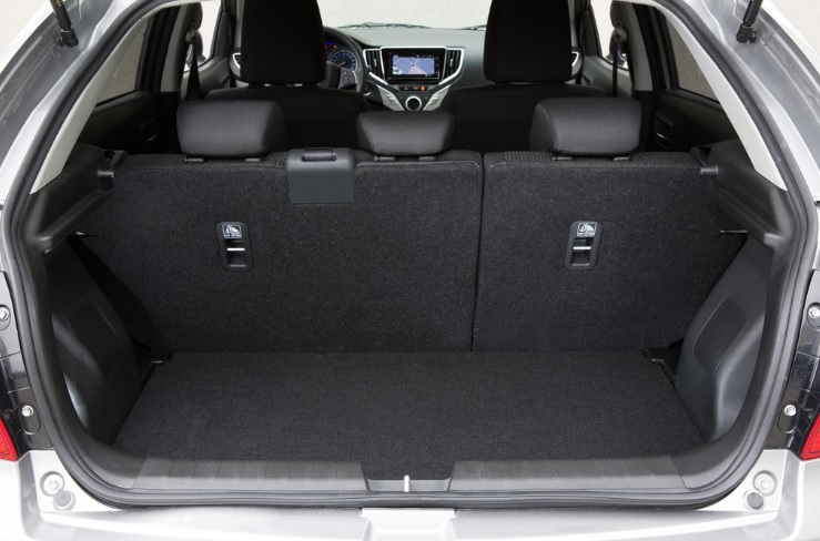 2016 Suzuki Baleno Hatchback 1.2 (90 HP) GL Automatic boot space and dimensions