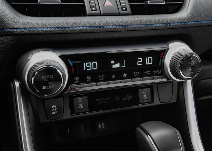 2021 Toyota RAV4 SUV 2.5 (222 HP) Passion X-Sport e-CVT boot space and dimensions