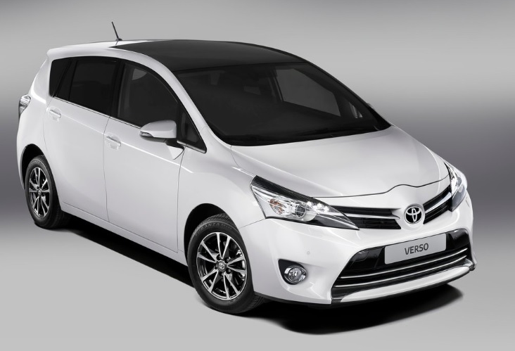 2016 Toyota Verso Mpv 1.6 D 4D (112 HP) Premium Manual boot space and dimensions