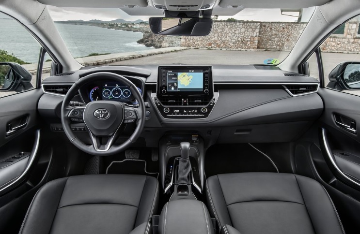 2019 Toyota Corolla Sedan 1.6 (132 HP) Vision Manual boot space and dimensions