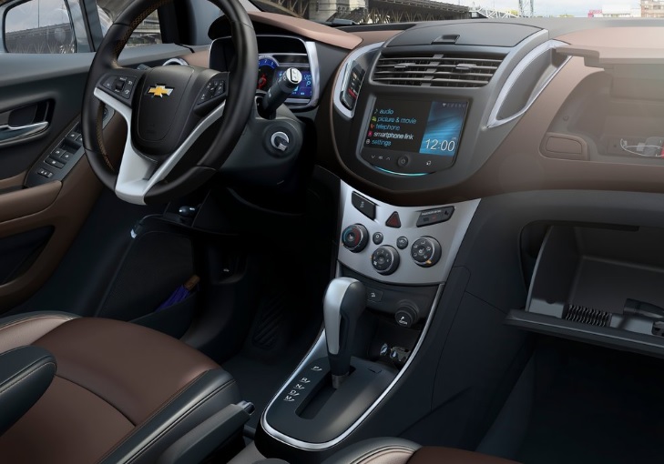 2013 Chevrolet Trax SUV 1.4T 4x2 (140 HP) LT AT boot space and dimensions