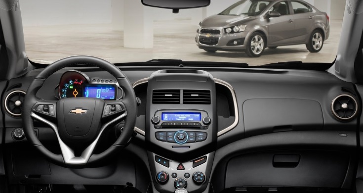 2014 Chevrolet Aveo Sedan 1.2 (86 HP) LS Manual boot space and dimensions