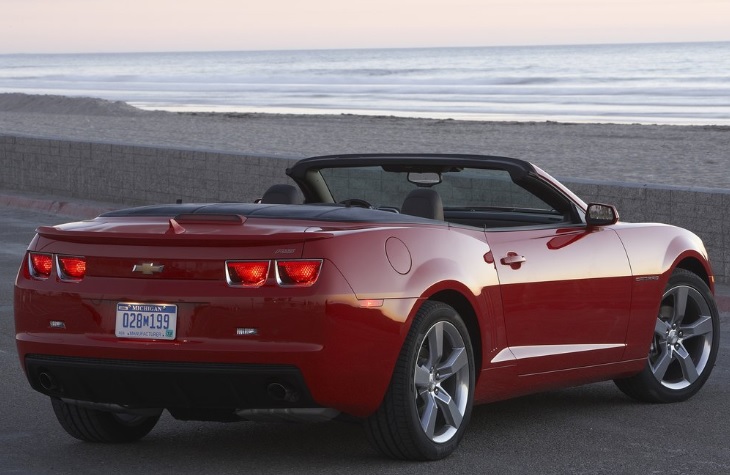 2013 Chevrolet Camaro Coupe 6.2 V8 (432 HP) SS Coupe Manual boot space and dimensions