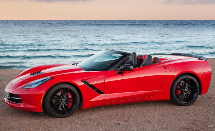 2014 Chevrolet Corvette Coupe 6.2 V8 (436 HP) Competition Automatic boot space and dimensions