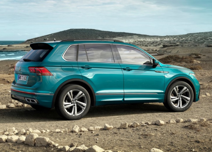 2021 Volkswagen Tiguan 1.5 TSI 150 HP R-Line DSG Technical Specs - cardimension.net