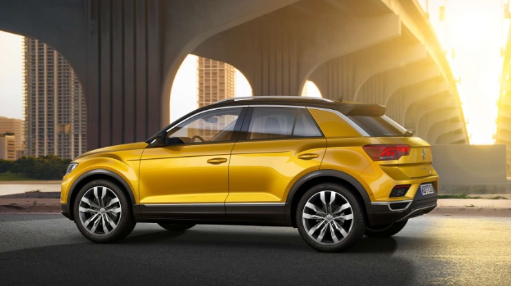 2019 Volkswagen T-Roc SUV 1.5 TSI (150 HP) Highline DSG boot space and dimensions