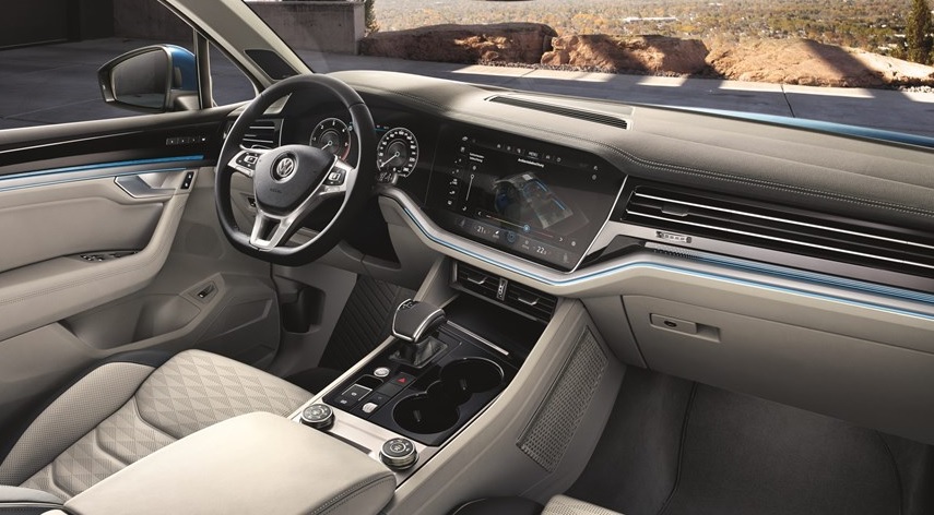 2020 Volkswagen Touareg SUV 3.0 TDI V6 (286 HP) Elegance Tiptronic boot space and dimensions