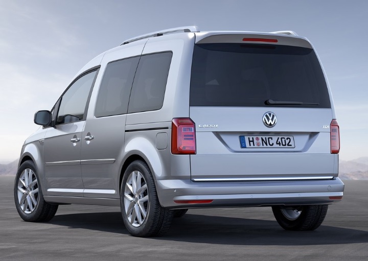 2019 Volkswagen Caddy Combi 2.0 TDI (102 HP) Trendline Manual boot space and dimensions