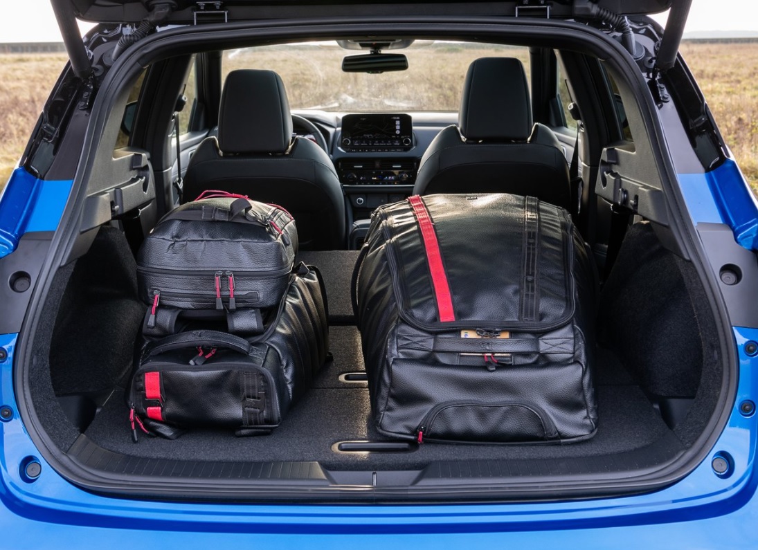 2022 Nissan Qashqai SUV 1.5 ePower (190 HP) Design Pack CVT boot space and dimensions