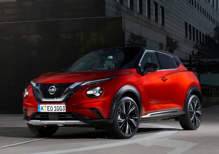 2024 Nissan Juke SUV 1.0 DIGT (115 HP) Tekna DCT boot space and dimensions