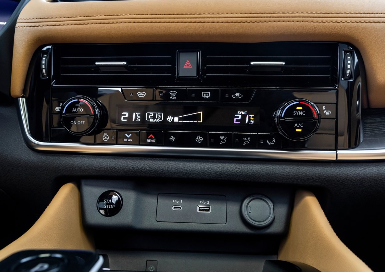 2022 Nissan X-Trail SUV 1.5 e4ORCE 7K (213 HP) Platinum Premium CVT boot space and dimensions