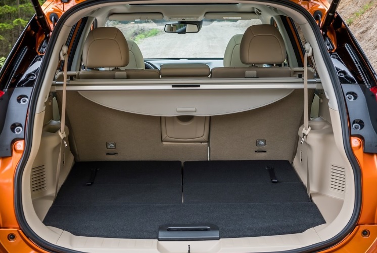 2021 Nissan X-Trail SUV 1.3 DIGT (160 HP) Platinum DCT boot space and dimensions