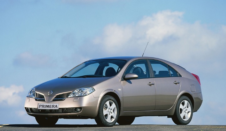 2008 Nissan Primera Sedan 1.6 (109 HP) Tekna Manual boot space and dimensions