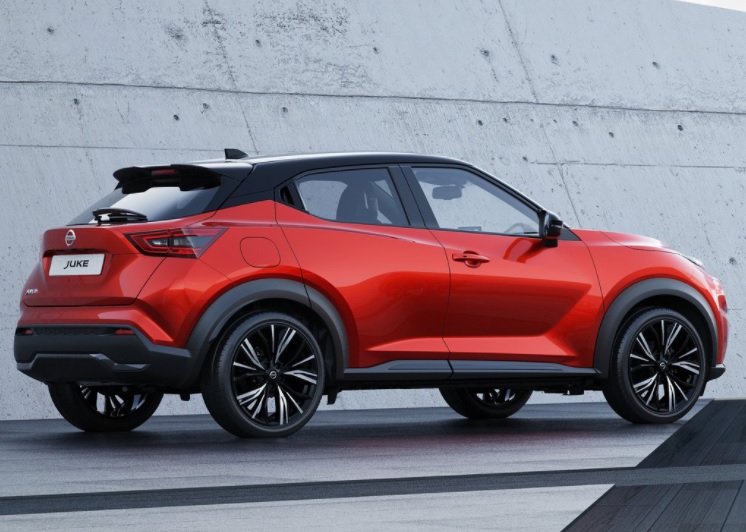 2022 Nissan Juke SUV 1.0 DIGT (115 HP) Tekna DCT boot space and dimensions
