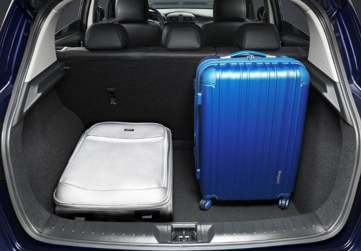 2016 Nissan Pulsar Hatchback 1.2 (115 HP) Visia X-Tronic boot space and dimensions