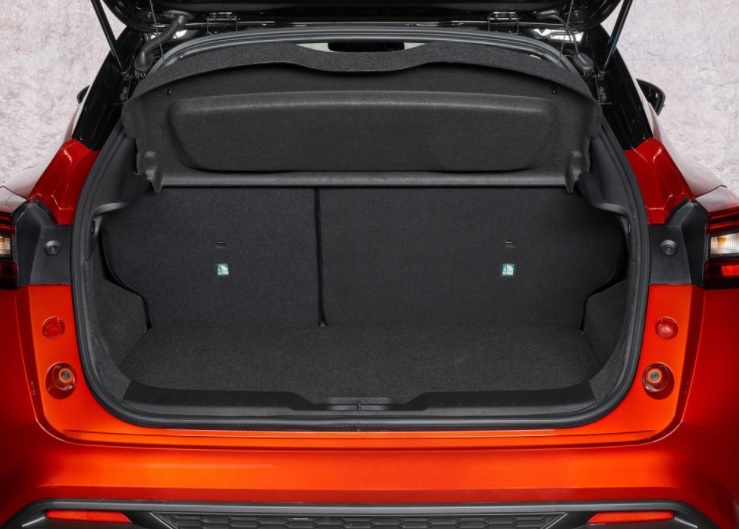 2021 Nissan Juke SUV 1.0 DIGT (115 HP) Platinum PERSO DCT boot space and dimensions