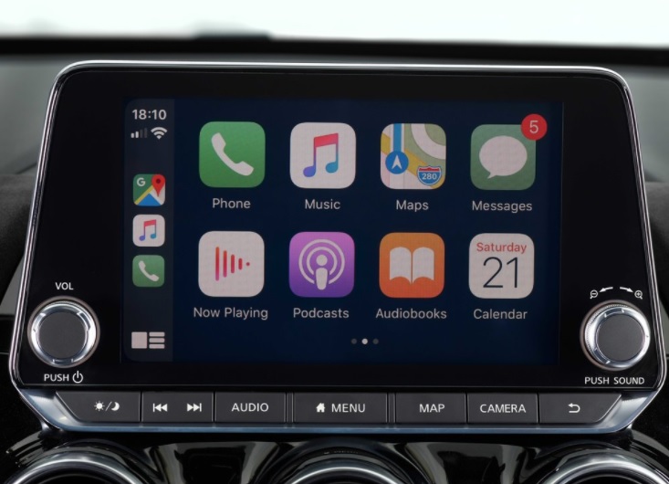 2021 Nissan Juke SUV 1.0 DIGT (115 HP) Platinum PERSO DCT boot space and dimensions