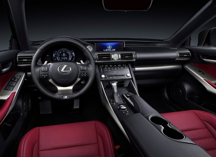 2020 Lexus IS Sedan 300h 2.5 (223 HP) Exclusive e-CVT boot space and dimensions