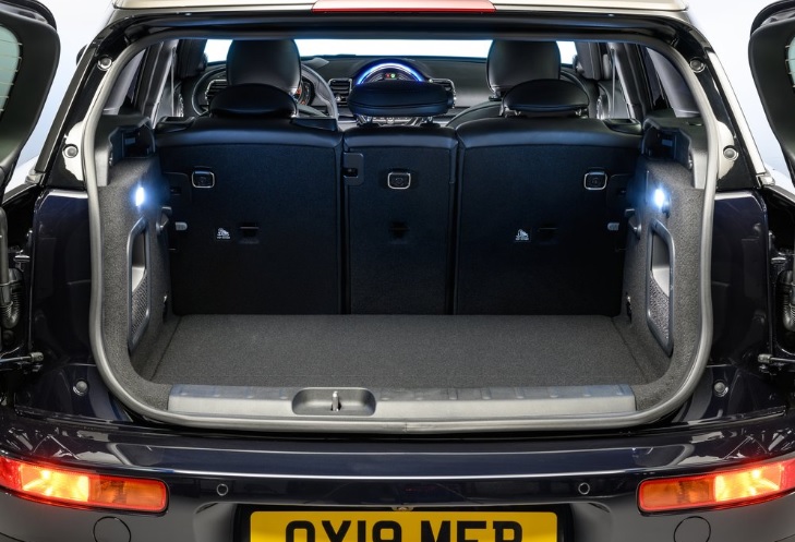 2019 Mini Cooper Clubman Hatchback 1.5 (136 HP) Clubman AT boot space and dimensions