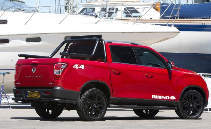 2020 Ssangyong Musso Pick Up 2.2 4x4 (181 HP) Grand Platinum Automatic boot space and dimensions