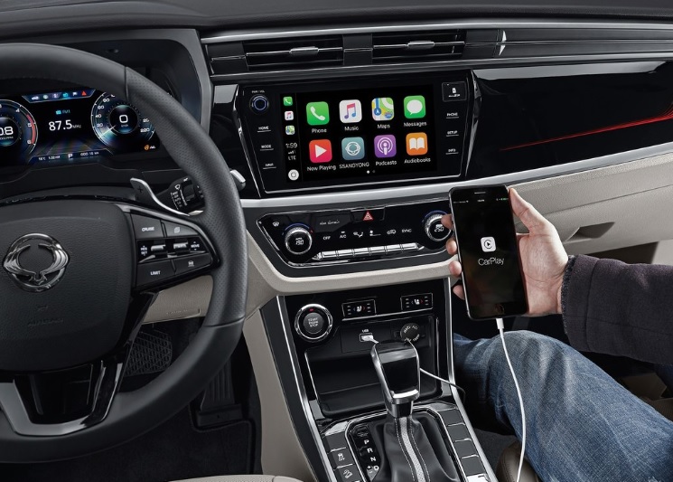 2020 Ssangyong Korando SUV 1.6d (136 HP) Limited Automatic boot space and dimensions