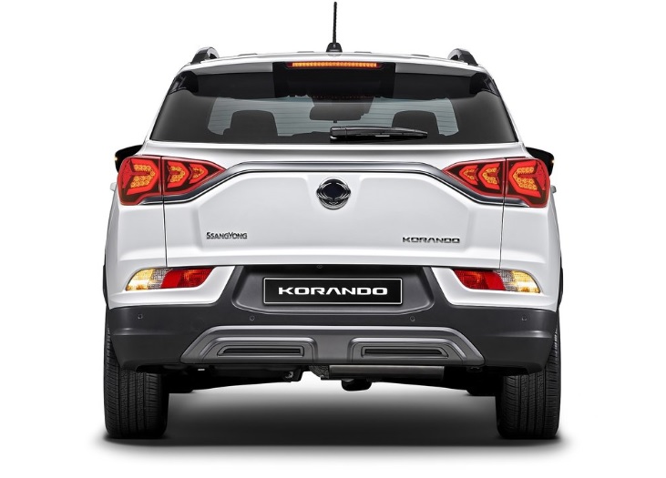 2022 Ssangyong Korando SUV 1.5 (163 HP) Platinum Automatic boot space and dimensions
