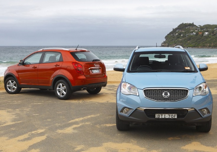 2014 Ssangyong Korando SUV 2.0e XDI (175 HP) Modes Manual boot space and dimensions