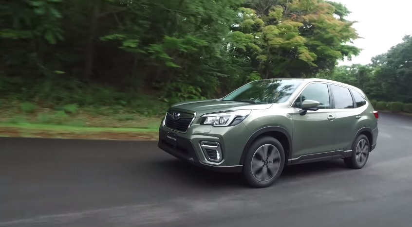 2018 Subaru Forester SUV 2.0 TD (148 HP) Sport CVT boot space and dimensions