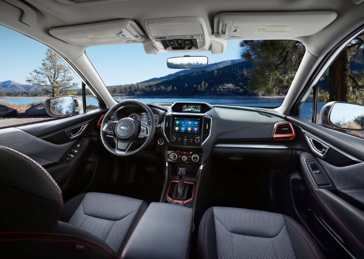 2020 Subaru Forester SUV 2.0i AWD (150 HP) e-Sport Lineartronic boot space and dimensions