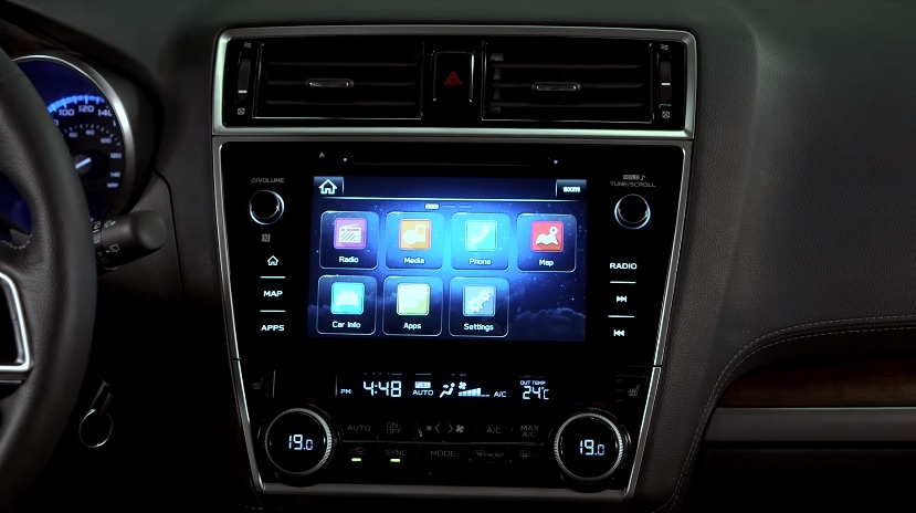 2018 Subaru Outback SUV 2.0 D (150 HP) Limited CVT boot space and dimensions