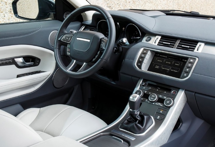 2018 Land Rover Range Rover Evoque Coupe 2.0 Td4 (180 HP) SE Automatic boot space and dimensions