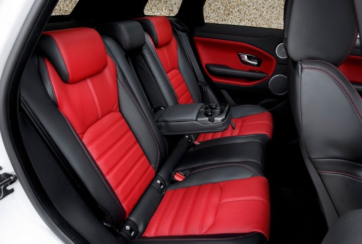 2018 Land Rover Range Rover Evoque Coupe 2.0 Td4 (180 HP) SE Automatic boot space and dimensions